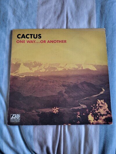 Cactus - One Way Or Another LP Original 1971 Heavy Rock Blues Vinyl