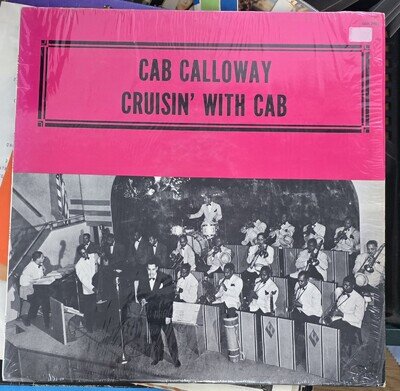 Cab Calloway - Cruisin' with Cab LIVE LP on Almanac Jazz Big Band