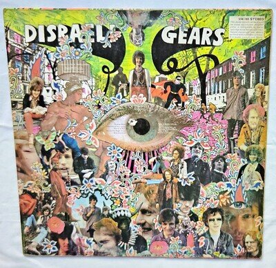 CREAM - DISRAELI GEARS - UK LP Reaction 594 003 - 1969 - VG/VG