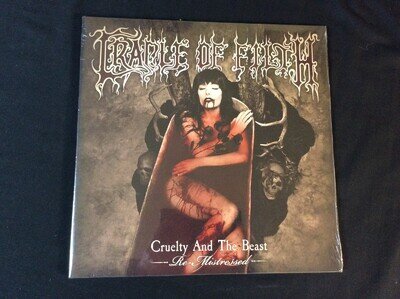 Cradle Of Filth Cruelty And The Beast Re-Mistressed 2LP Red Vinyl Sealed