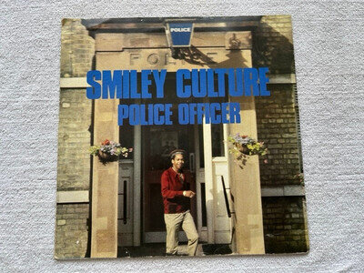 SMILEY CULTURE ~ POLICE OFFICER 1984 UK 12" VINYL RECORD ALBUM FAD 026 A1-B1