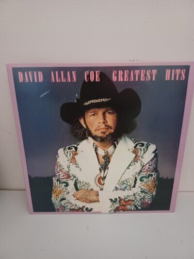 David Allan Coe ‎– Greatest Hits - record - Vinyl LP Album AL 35627