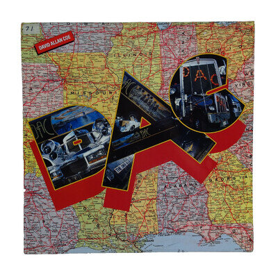 David Allan Coe D.A.C. LP 1982 CBS 85880 VG+/VG+