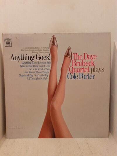 The Dave Brubeck Orchestra plays Cole Porter Anything Goes Vinyl LP Record
