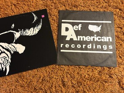 Danzig self-titled original first US DefJam Misfits Samhain LP Is VG to VG+