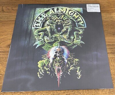 The Almighty Soul Destruction Sealed Green Vinyl Reissue LP Ricky Warwick