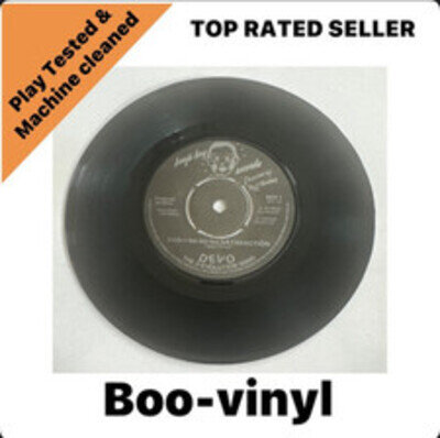 Devo - (I Can't Get Me No) Satisfaction - 7" Vinyl Record 1978 New Wave VG+ / M