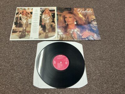 Dalida-Le Visage De L’amour 1986 1st Press French Carrere LP Ex Vinyl