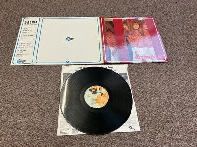 Dalida-Olympia 67 1st Press French Barclay LP With Attached Languette Chanson