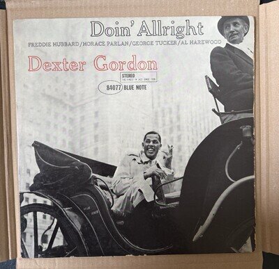 Dexter Gordon - Doin’ Alright - Mono NY Labels - Ear & RVG - Blue Note