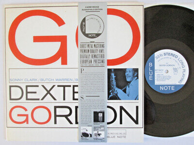 Dexter Gordon Go! 1984 French Blue Note LP 84112 Stereo Vinyl Record EX EX