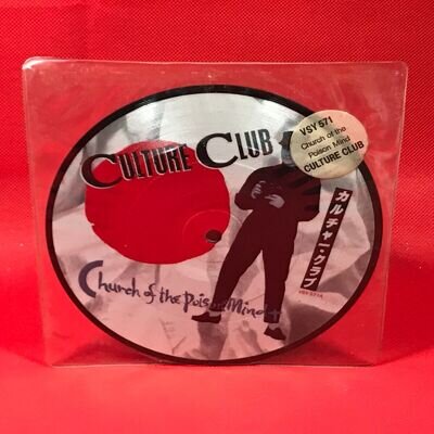CULTURE CLUB Church Of The Poison Mind 1983 UK 7" Vinyl PICTURE DISC Single 45