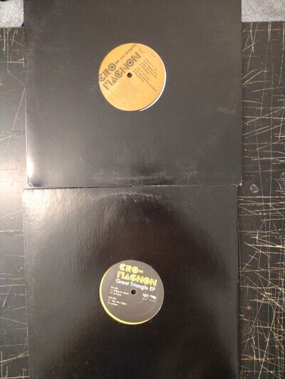Cro-Magnon - Great Triangle & Cromagnon 2*EPs - Near Mint - Jazzy Sport