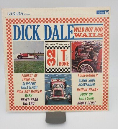Dick Dale "WILD HOT ROD WAILS'" 1964, Diplomat DS 2304, Stereo DS 2304