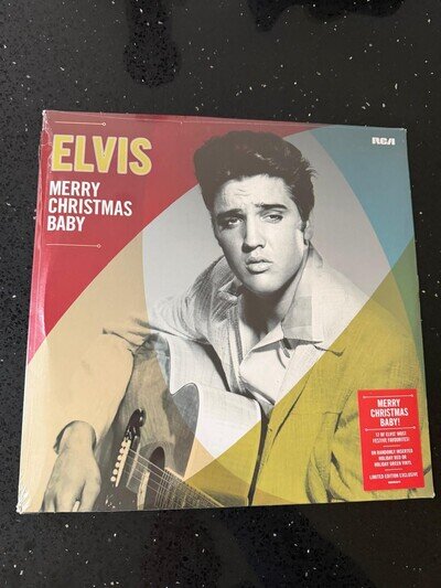 Elvis Presley - Merry Christmas Baby - COLOURED LP VINYL NEW SEALED