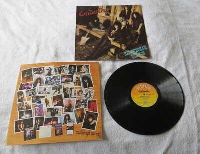 Cinderella - Heartbreak Station 1990 Vertigo LP