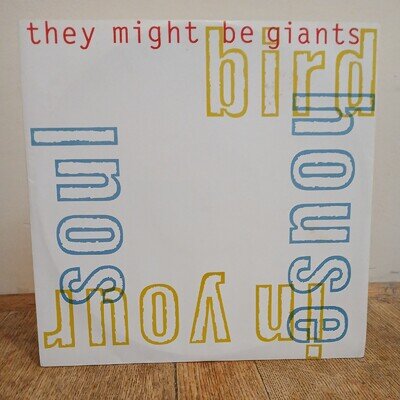 They Might Be Giants Birdhouse In Your Soul Vinyl 12" excellent condition