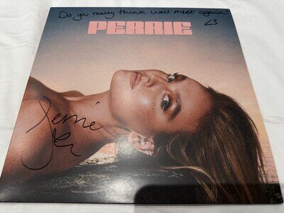 Perrie Signed - Perrie Vinyl LP (Pink) Signed & Personalised 1 (LITTLE MIX)