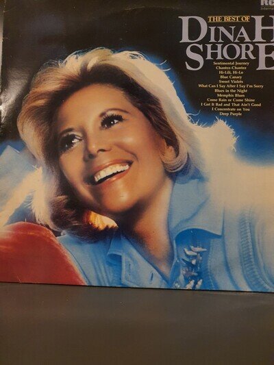 The Best Of Dinah Shore Dinah Shore UK vinyl LP album record