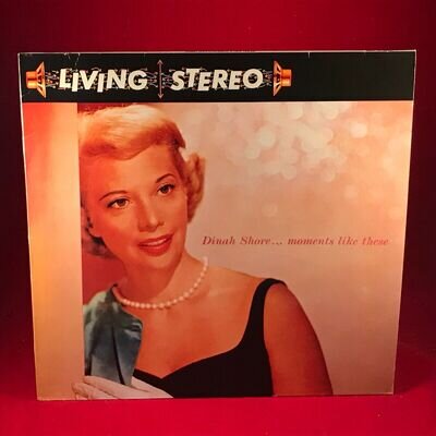 DINAH SHORE Moments Like These 1986 Vinyl LP Deep Purple I'll Remember April