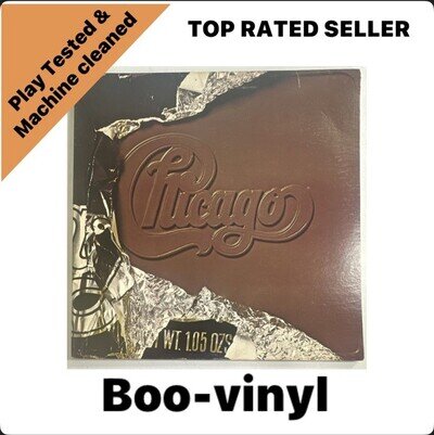 Chicago - X LP Vinyl Columbia Records PC34200 Gatefold 1976 Lyric Sheet EX / EX