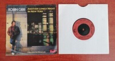 Robin Gibb - Another Lonely Night In New York- 7 Inch Single. Fully Play Tested
