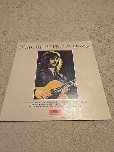 Eric Clapton History of Eric Clapton Vinyl Double Album