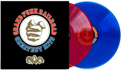 Grand Funk Railroad - Greatest Hits - 2LP Red & Blue Vinyl Egea Exclusive Lt. E