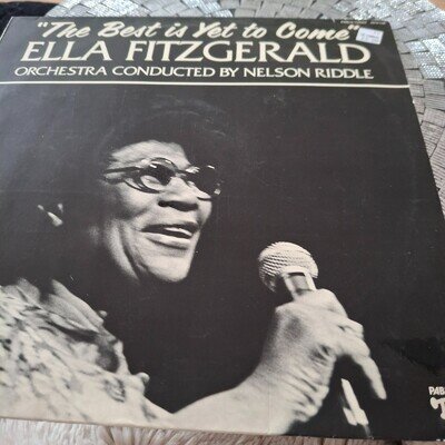 Ella Fitzgerald - The Best Is Yet To Come vinyl lp - Nelson Riddle