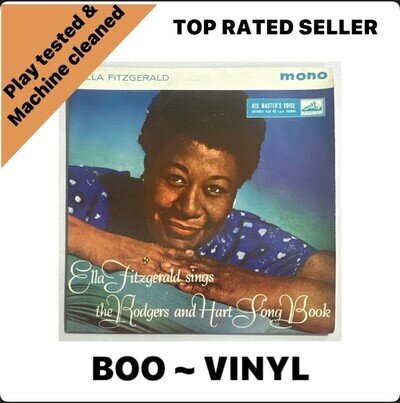 Ella Fitzgerald Sings The Rodgers And Hart Song Book - 7" Vinyl EP - EX/EX