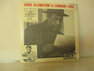 DUKE ELLINGTON IN LONDON 1958 12" double LP special release 1988 with insert