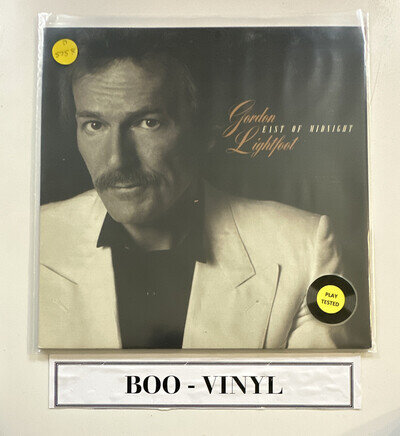 Gordon Lightfoot - East Of Midnight - 12" Vinyl Album -Warner Bros Folk EX / EX