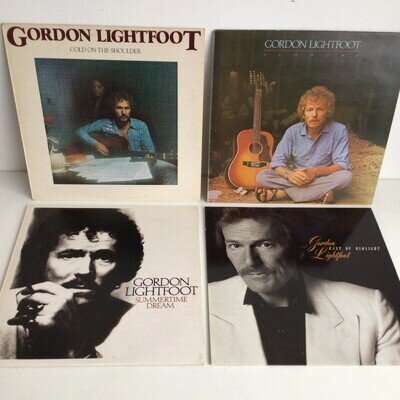 Gordon Lightfoot Sundown,East Of Midnight,Summertime Dream,Cold OMS,Vinyl Vg/ex