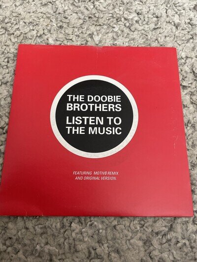The Doobie Brothers - Listen To The Music 7” Black Vinyl Single Warner Brothers
