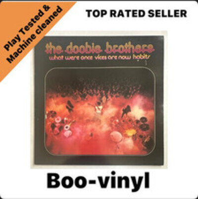 The Doobie Brothers - What Were Once Vices Are Now Habits - Lp Vinyl Record EX