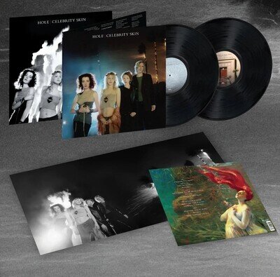 HOLE CELEBRITY SKIN - IVC EDITION BLACK VINYL 2LP + BONUS TRACK - SEALED