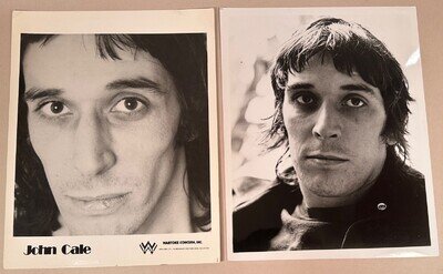 John Cale Publicity Photos & Review, Velvet Underground
