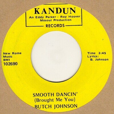 Butch Johnson Smooth Dancin' Kandun Soul Northern Motown