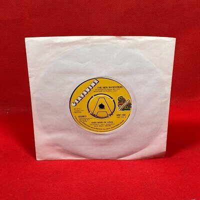 THE NEW WANDERERS This Man In Love 1979 UK 7" PROMO vinyl single Adam & Eve