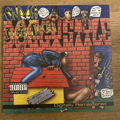 Snoop Doggy Dogg Doggystyle UK 2017 2LP Reissue Vinyl Death Row Records