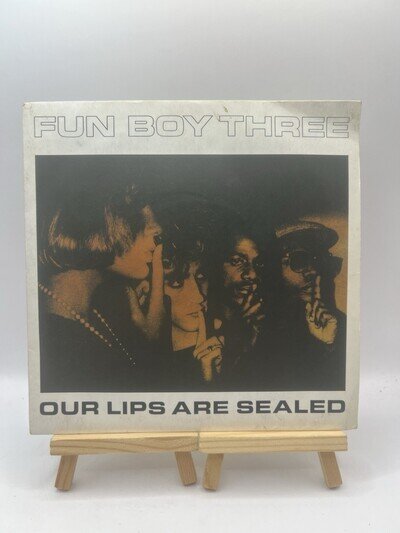 Fun Boy Three 7inch Vinyl Record Our Lips Are Sealed Special Remix Single