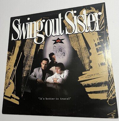 Swing Out Sister "It’s Better To Travel" Vinyl LP Record (1987)