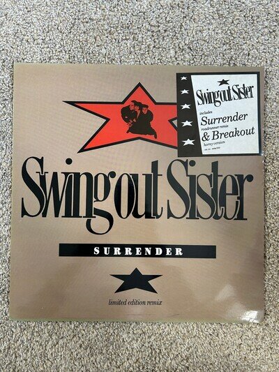 Swing Out Sister - Surrender - Limited Edition 12" Vinyl Single