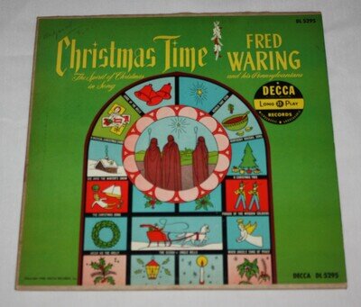 Vintage 33RPM 10" Record: Christmas Time by Fred Waring & his Pennsylvanians