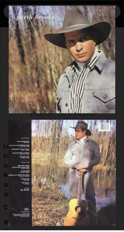 Garth Brooks Debut Lp