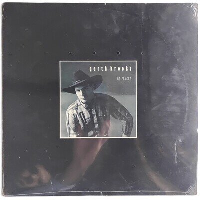 No Fences, Garth Brooks 1990--Vinyl LP Record (First Press, Sealed, Club)