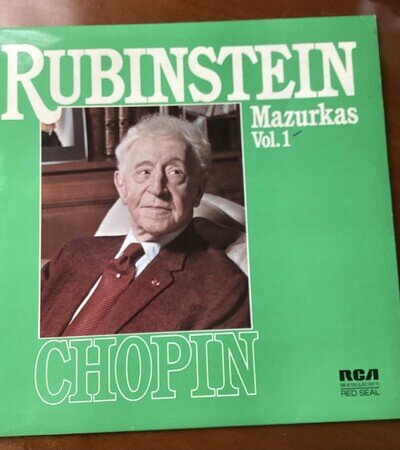 Rubinstein CHOPIN MAZURKAS VOL.1. 1966, LP