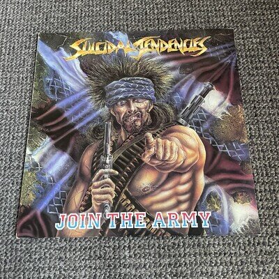 Suicidal Tendencies – Join The Army Vinyl Record FIRST UK Pressing 1987