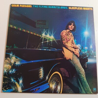Gram Parsons The Flying Burrito Bros / Sleepless Nights 1976 LP EX £5 FLAT POST