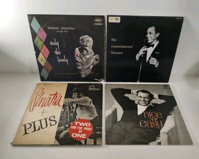 Frank Sinatra Bundle including Sings For Only The Lonely & nice n easy vinyl